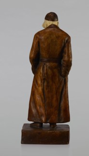 Figurine of a Jew, First Galician Factory of Artistic Faience and Terracotta Pacyków; 1912–1939.