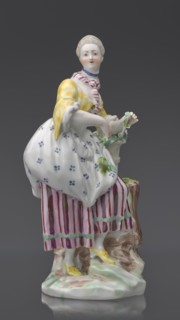 Figurine: gardener, Kaiserliche Porzellanmanufaktur in Wien 1744–1864 manufacturer, figurine, ca.