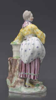 Figurine: gardener, Kaiserliche Porzellanmanufaktur in Wien 1744–1864 manufacturer, On an