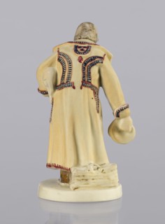 Peasant with Piglet, First Galician Factory of Artistic Faience and Terracotta Pacyków; 1912–1939