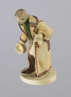 Peasant with Piglet, First Galician Factory of Artistic Faience and Terracotta Pacyków; 1912–1939