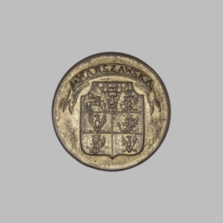 Button from an official's uniform, maker: Münchheimer, Zygmunt the Younger 1787–1875, fl. 1816–ca.