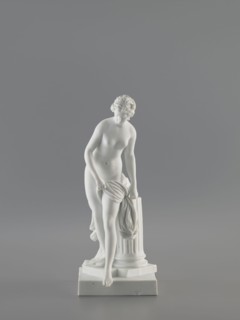 Venus Bathing, after Falconet's sculpture by Étienne-Maurice Falconet 1716–1791; Meissen porcelain