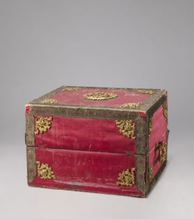 Casket case, gift, Maria Kazimiera Queen of Poland; 1641–1716, Strzalecki, Antoni Jan 1844–1934.