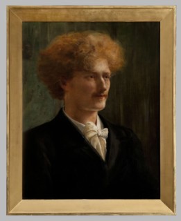 Portrait of Ignacy Paderewski 1860–1941; painted 1891 by Louise, Duchess of Argyll 1848–1939. Oil