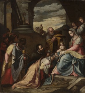 Adoration of the Magi, unknown painter; Federico Zuccaro ca. 1541–1609 workshop; Adoration of the