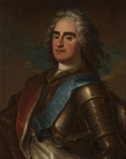 Portrait of Augustus II the Strong, Silvestre, Louis de 1675–1760 ; young painter copy,