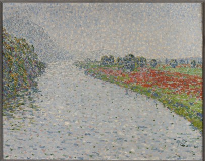 Riverside Landscape Ruhr near Hohensyburg, Christian Rohlfs 1849–1938, Karl-Ernst Osthaus