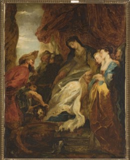 Tomyris Ordering Cyrus's Head to Be Dipped in a Basin of Blood Herodotus, Historia, I, 214, Peter