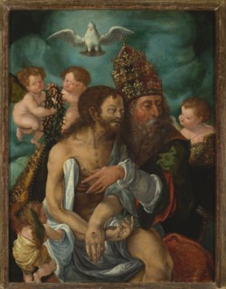 The Holy Trinity Throne of Grace, Master of Adoration from Lille fl. ca. 1510–1535 workshop,
