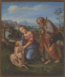 Holy Family with a Lamb, Penni, Giovanni Francesco ca. 1496–ca. 1528, painter; Raphael 1483–1520,