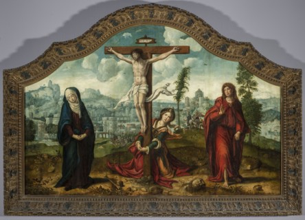 Crucifixion, Coecke van Aelst, Pieter 1502-1550 and workshop, Netherlandish painting; subject: Mary