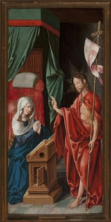 Christ Appearing to Mary, Bartholomäus Bruyn 1493–c.1555, German painting, religious/biblical scene