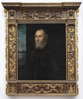 Portrait of a Venetian Admiral, Tintoretto, Jacopo 1519–1594, painter; Italian painting; portraits