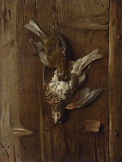 Dead Birds The Thrush and the Fieldfare, Jacques-Charles Oudry 1722/1723–1778, painting, 1768;