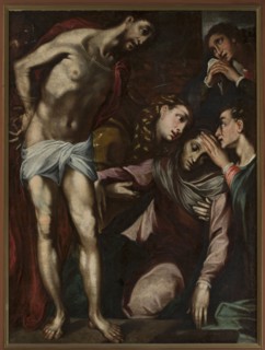 Pieta, Vanni, Francesco 1563–1610 painter, Jesus Christ, Mary mother of Jesus Christ, Italian