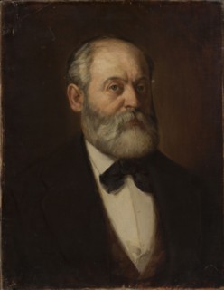 Portrait of Adam Malinowski, painter; Buchbinder, Szymon 1853–1922 author. Malinowski, Adam