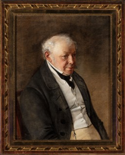 Portrait of Ksawery Bebnowski, the artist's father-in-law, captain of Kosciuszko's army; Jan