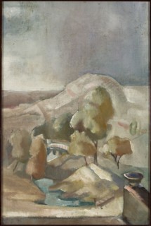 Landscape, Eugeniusz Zak 1884–1926 painter, contemporary painting, École de Paris, landscapes,