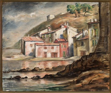 Southern Landscape, Kramsztyk, Roman 1885–1942, painter; contemporary painting, interwar period;