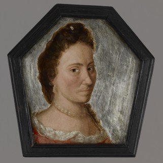 Coffin portrait of Teresa Bojanowska, née Sokolnicki 1666–1700, unknown artist. A young woman