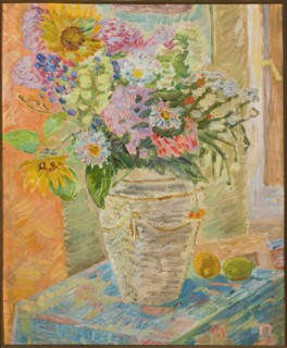 Flowers in a Vase, Waliszewski, Zygmunt 1897-1936 painter, contemporary painting, interwar period,