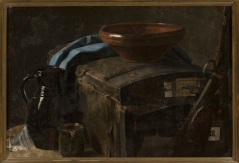 Still life; Maksymilian Gierymski 1846–1874, painter; realism; 3rd quarter of the 19th century;