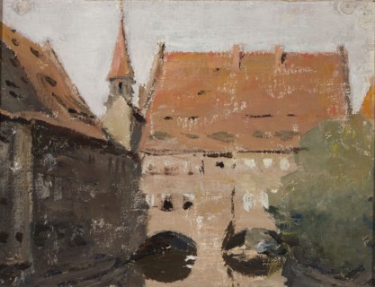 Nuremberg, Ciaglinski, Jan 1858-1913 painter, Young Poland style, architecture, Nuremberg Germany,