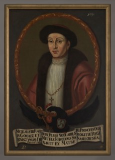Portrait of Nicholas IV Radziwill ca. 1496–1529/30, Bishop of Samogitia, unknown Polish painter.