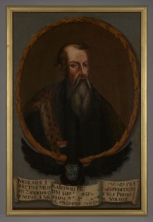 Portrait of Nicholas I Radziwill 1366–1466?, legendary figure; unknown Polish painter. Oval