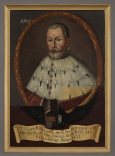 Portrait of Nicholas III Radziwill known as Amor Poloniae ca. 1470–1521, unknown Polish painter.