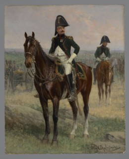 Colonel of infantry artillery, Chelminski, Jan 1851–1925 painter, early 20th century, painting,