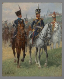 Adjutant of the division general, colonel and trumpeter of the 7th Uhlan Regiment, Chelminski, Jan