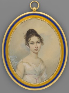 Portrait of Anna née Sapieha, Princess Czartoryska; painter: Stanislaw Marszalkiewicz 1789–1872.