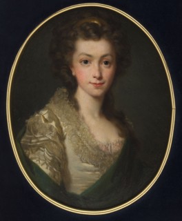 Portrait of Izabella Czartoryska, née Fleming 1746–1835, after a portrait by Alexandre Roslin from