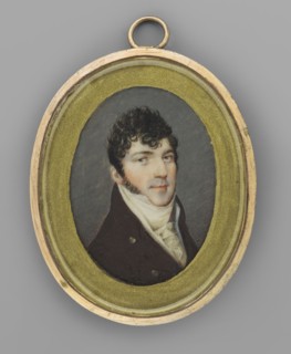 Portrait of a Young Man, Auvigny, Charles d' 1760–1830 painter; portrait en trois-quarts of a man;