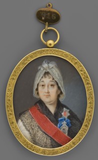 Varvara Ivanovna Princess Prozorovskaya 1750–1806, wife of General Alexander Suvorov. Portrait