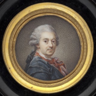 Marcello Bacciarelli in a redingote, copy from a self-portrait of Marcello Bacciarelli; bust in