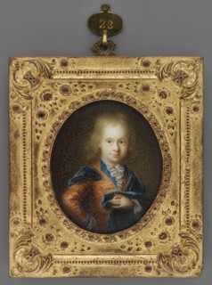 Louis VIII 1691–1768, Landgrave of Hesse-Darmstadt as a child. Painter: Arnold van Boonen