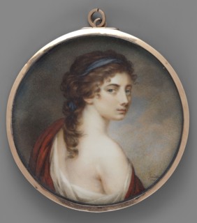 Young woman en Diane?; Judlin, Alexis 1742–1795 painter; women young; costumes à l'antique;
