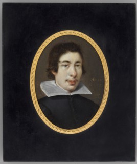 Portrait of a Young Man. Franz Kessler fl. 1580–1650, 1629. Miniature, height 9.8 cm, width 7.1 cm.