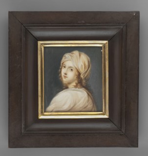 Beatrice Cenci, copy from Raphael; painter: Thil, Wilhelmine Louise du 1782–1819; subject: woman in