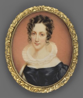 Portrait of a Young Woman, Tenisson painter ?English School?, women young, portraits bust, female