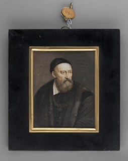 Copy of Titian's self-portrait by Thil, Wilhelmine Louise du 1782–1819, amateur painter; miniature
