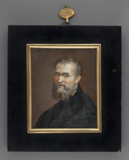 Michelangelo Buonarroti; Wilhelmine Louise Thil 1782–1819, painter; copies; portraits left,
