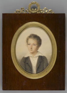 Portrait of Count Artur Sobanski 1814–1831, son of Izydor and Seweryna Potocka. Painter: Johann
