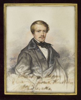 Maurycy Mann 1814–1876, writer, publicist, politician, co-editor of the newspaper Czas, accompanied