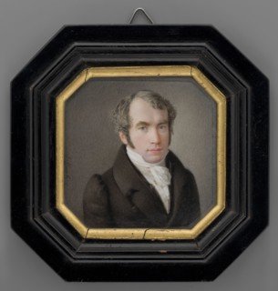 Portrait of Pastor Krauss, court chaplain of the Counts zu Erbach-Erbach, by Johannes Gauff
