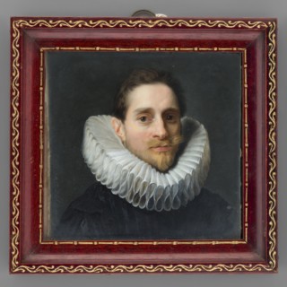 Portrait of a Man, copy from a portrait by Van Dyck. Copy by Stanislaw Marszalkiewicz 1789–1872.
