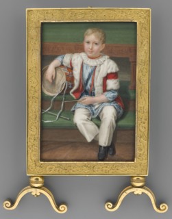 Adam Potocki from Krzeszowice at the age of 5 1822–1872, painted by Józef Sonntag 1784–1834.